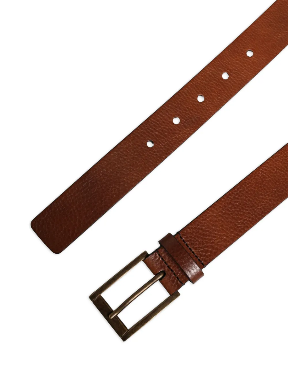Dolce & Gabbana Leren riem Bruin