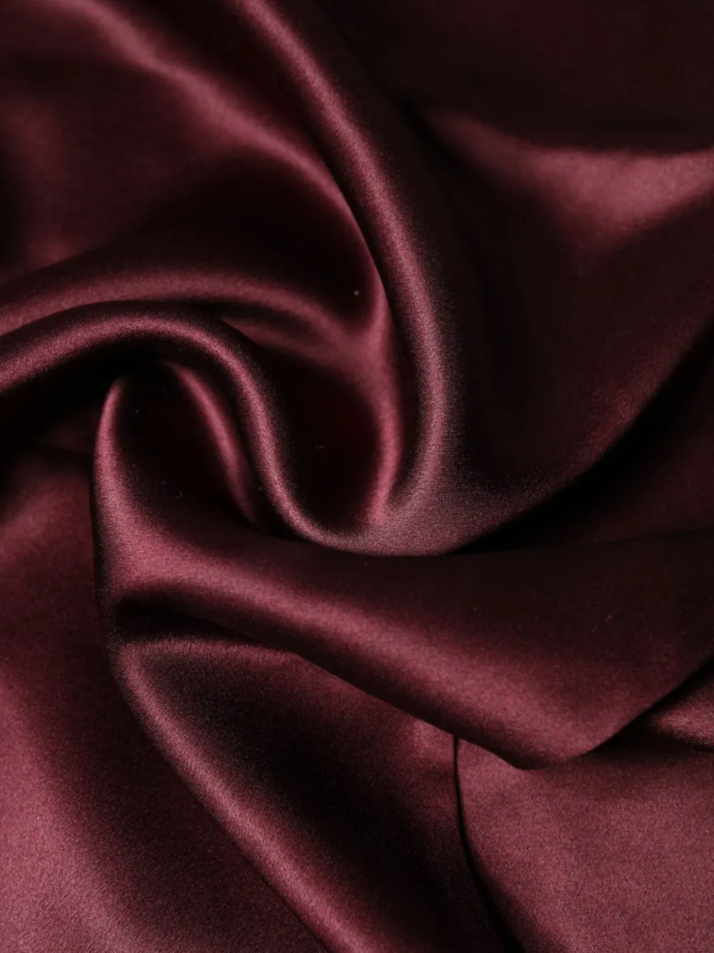 Dolce & Gabbana Satijnen sjaal met franje Rood