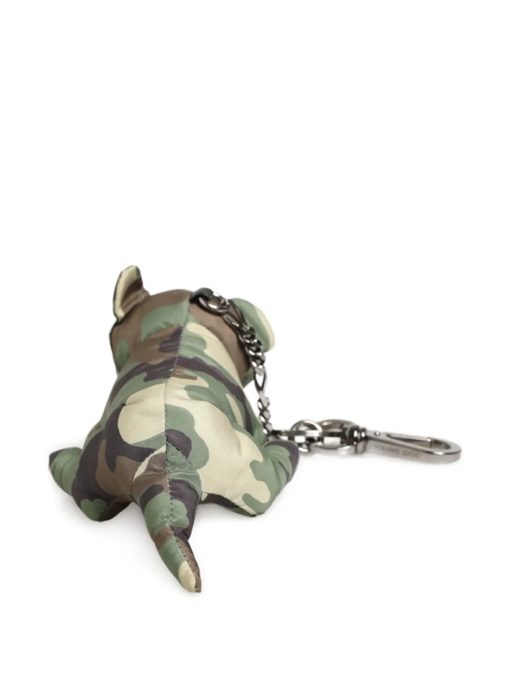 Dolce & Gabbana Hondensleutelhanger met camouflageprint Groen
