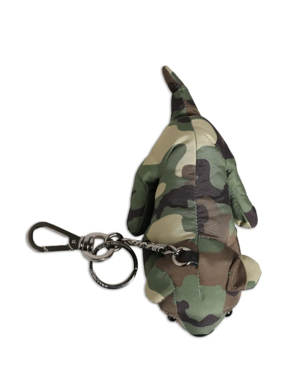 Dolce & Gabbana Hondensleutelhanger met camouflageprint Groen