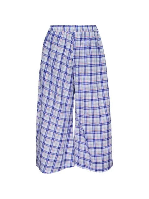Sofie D'hoore checked wide-leg trousers