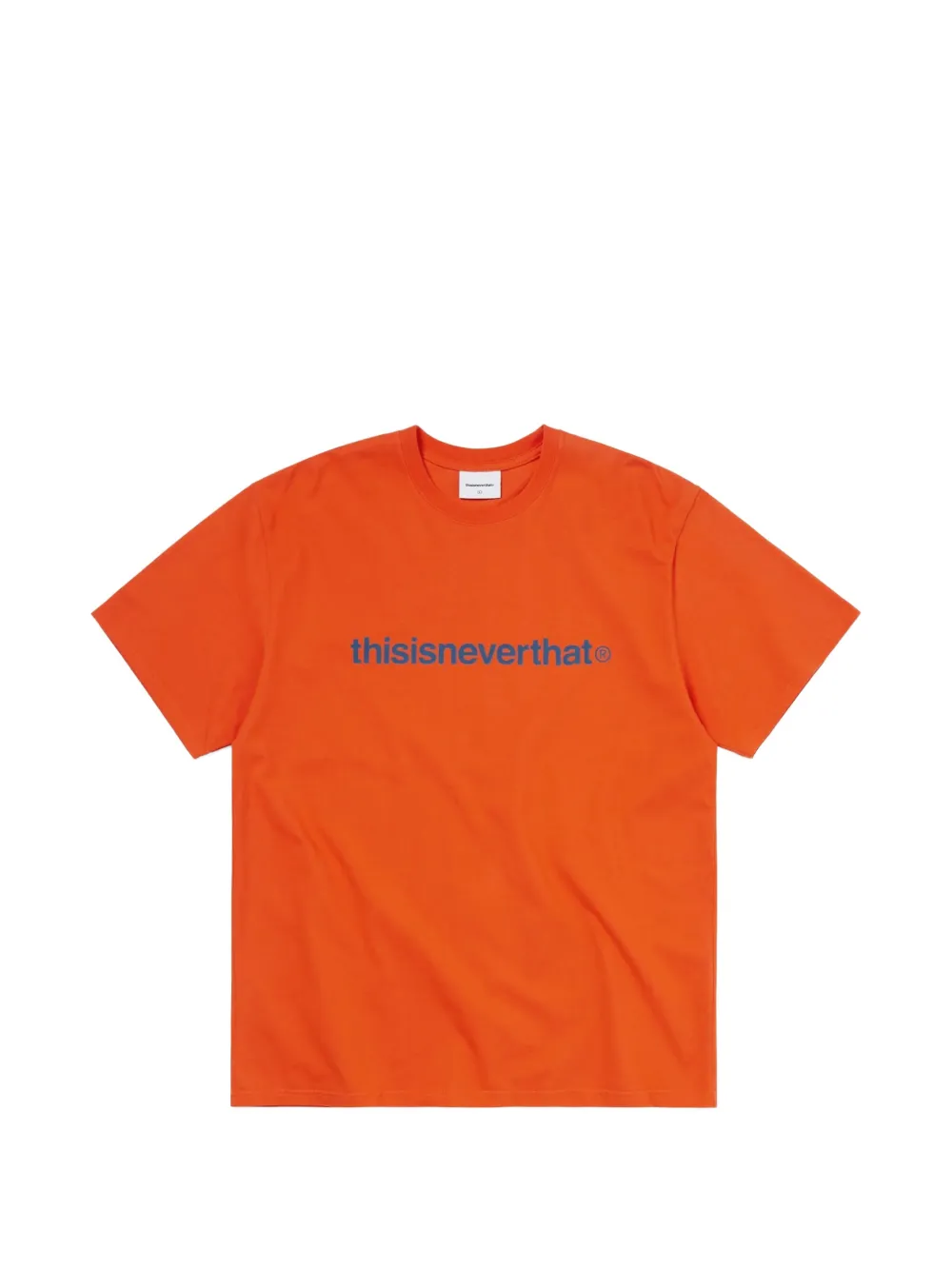 This Is Never That T-logo Short-sleeve T-shirt In Orange