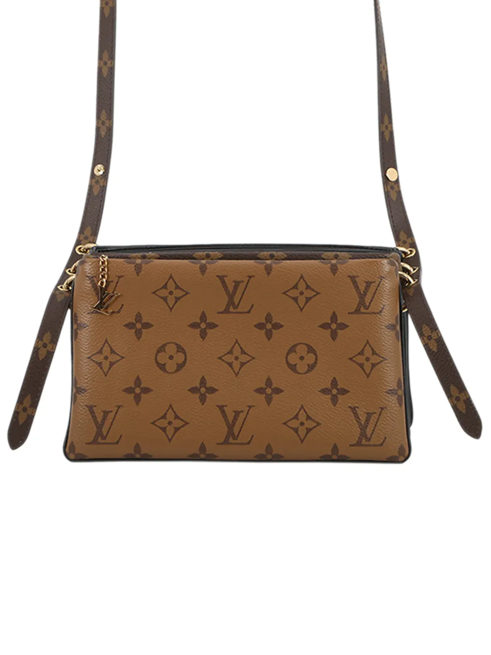 Louis Vuitton Pre-Owned 2020-2021 Monogram Reverse LV3 Pouch crossbody bag - Brown