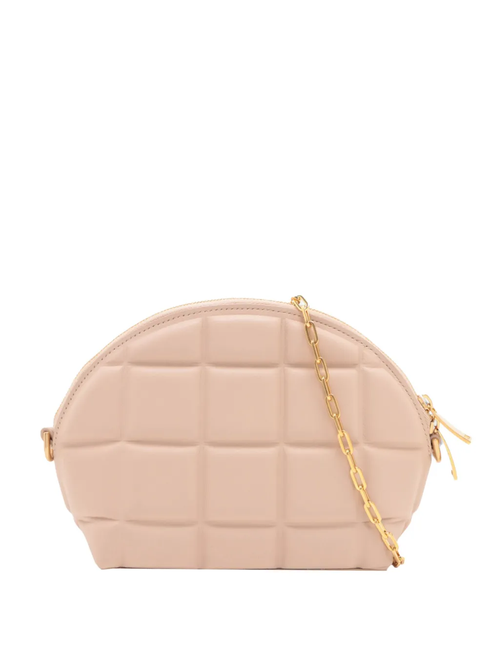 Bottega Veneta Pre-Owned Borsa a tracolla Mini Padded Nappa Half Moon Chain 2012-2026 - Rosa