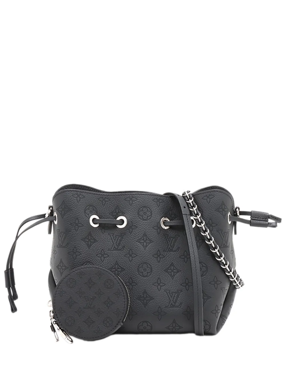 Louis Vuitton Pre-Owned 2021-2026 Monogram Mahina Bella satchel - Nero