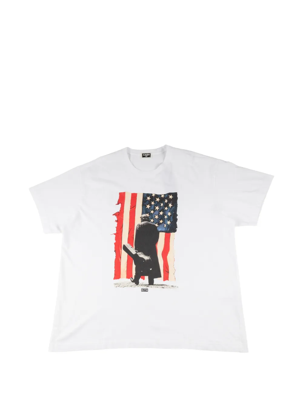 KITH x Johnny Cash graphic-print T-shirt - Bianco