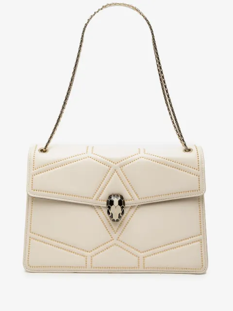 Bvlgari Pre-Owned 2019-2020 Studded Leather Diamond Blast Serpenti Forever crossbody bag