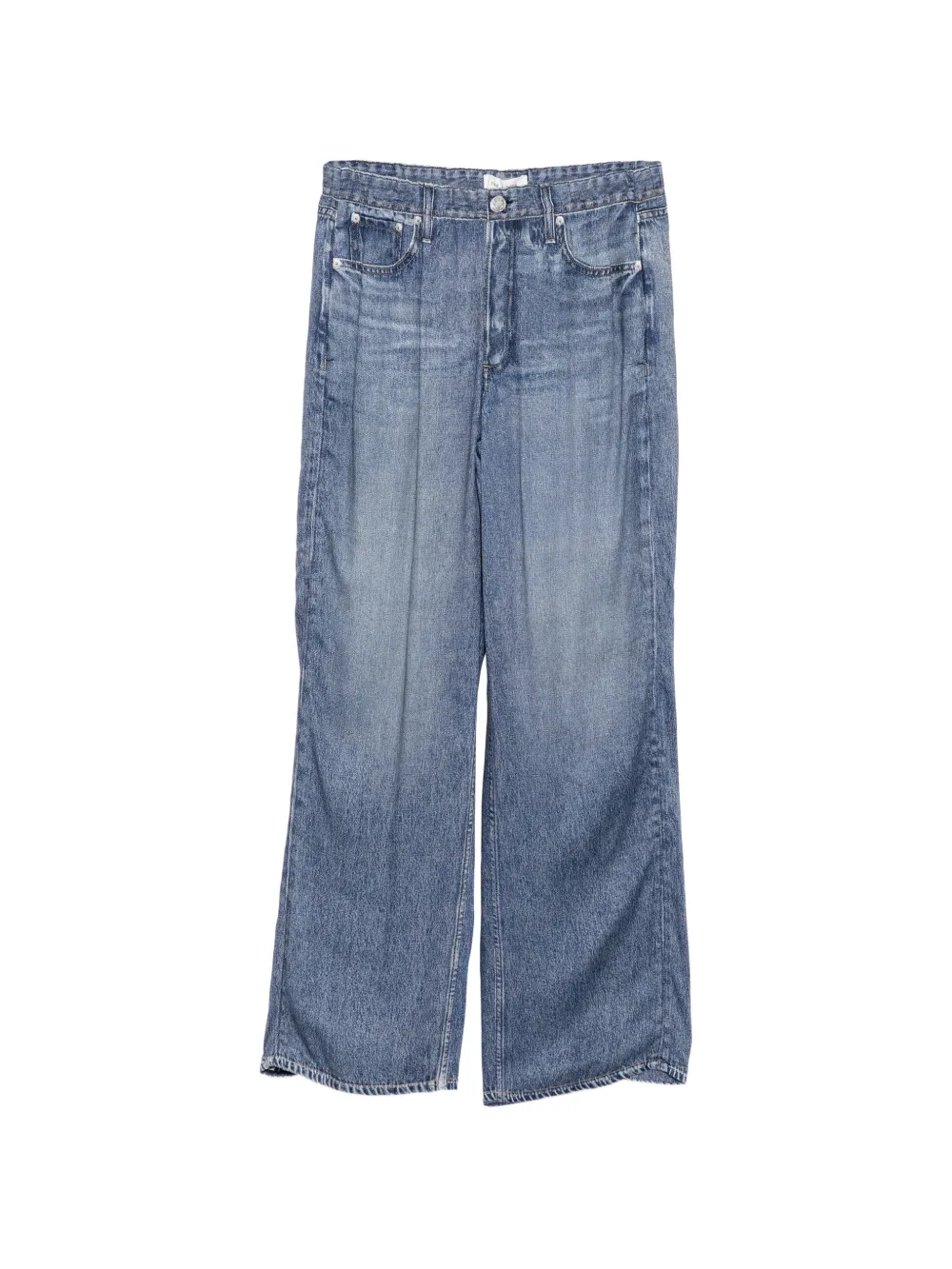 rag & bone Miramar slink wide-leg pants - Blu