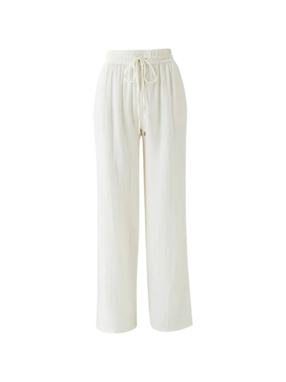 Melissa Odabash Krissy drawstring trousers - Bianco