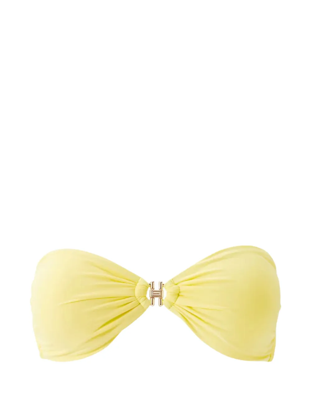 Melissa Odabash Istanbul bandeau bikini top - Giallo