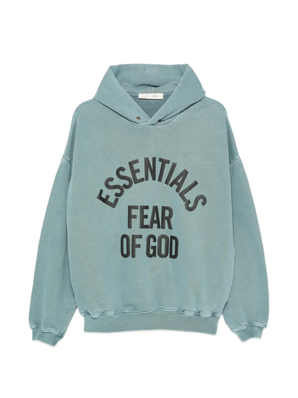 FEAR OF GOD ESSENTIALS logo-print hoodie - Blu