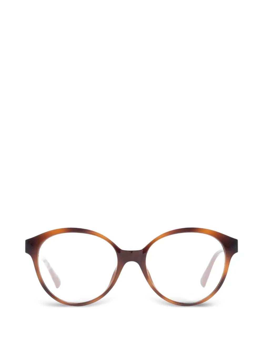 MAX&Co. Occhiali tondi con effetto tartarugato - Marrone