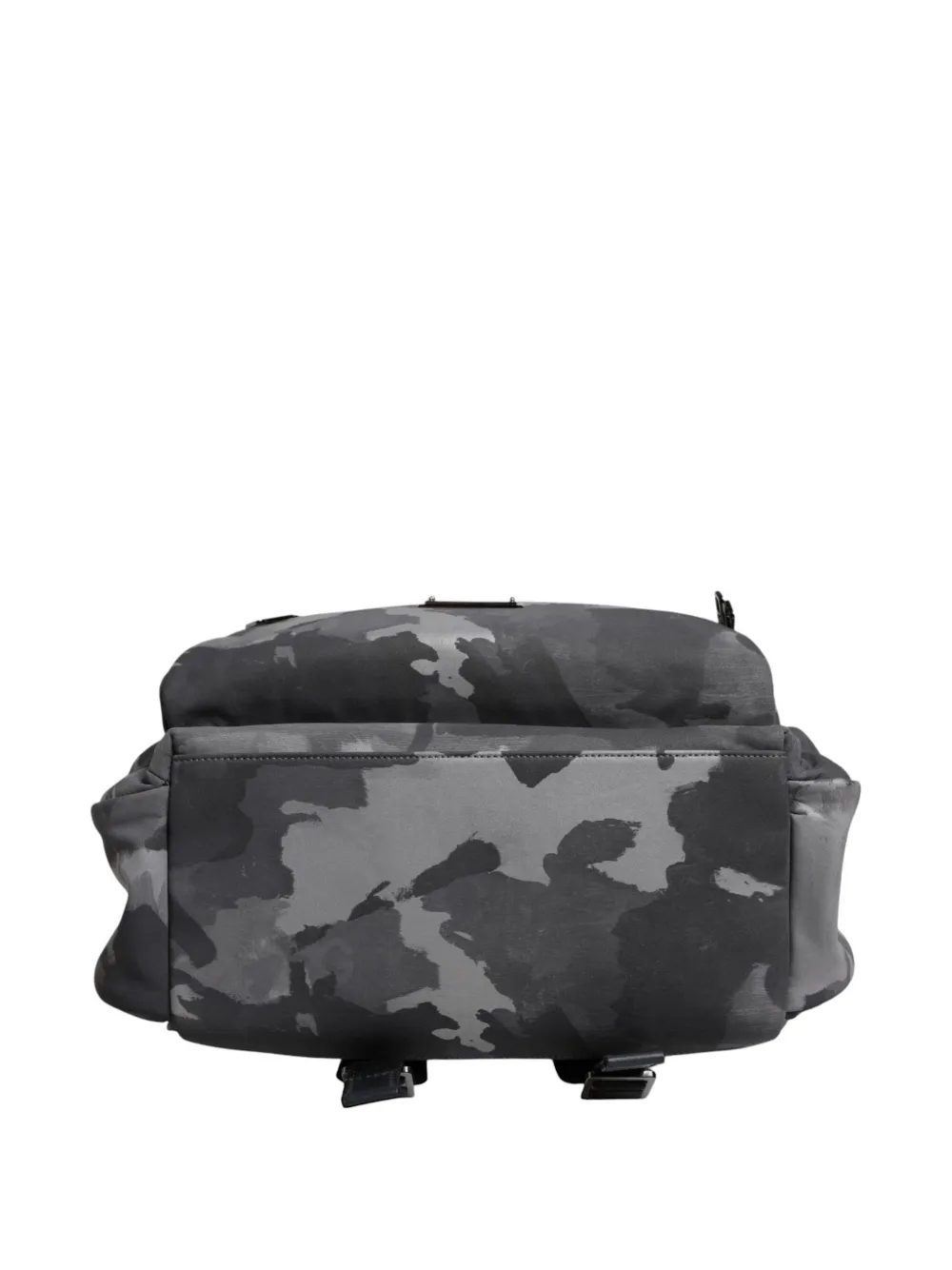 Dolce & Gabbana Rugzak met camouflageprint en logoplakkaat Grijs