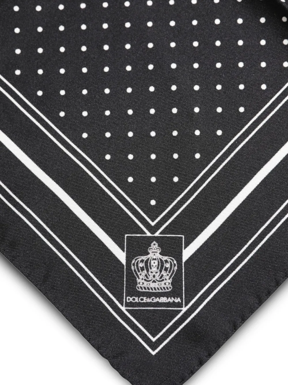 Dolce & Gabbana Pochet met stippen Zwart