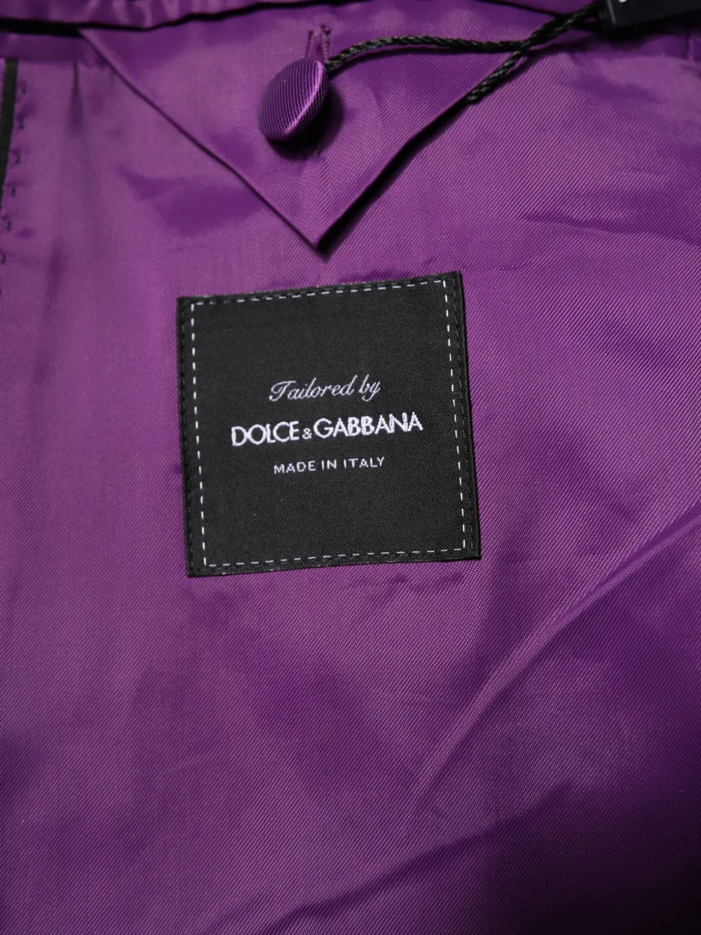 Dolce & Gabbana Blazer met dubbele rij knopen Paars