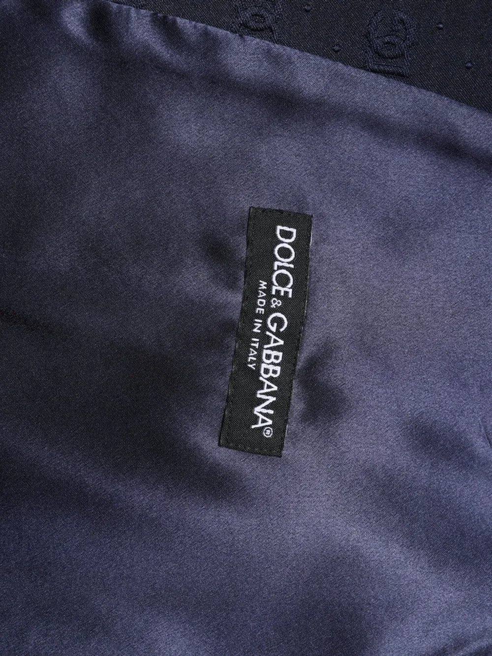 Dolce & Gabbana Gilet met logo-reliëf Blauw