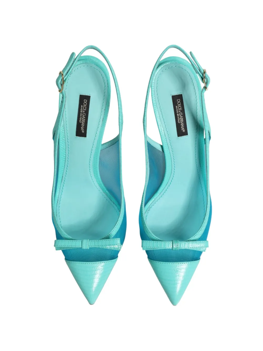 Dolce & Gabbana Pumps met strikdetail Blauw