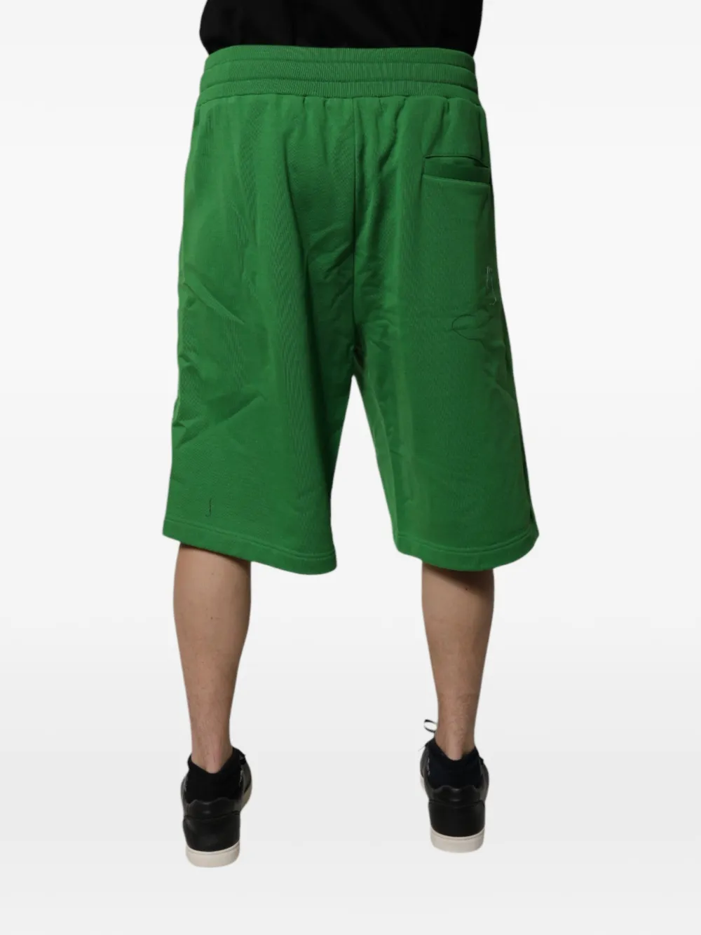 Dolce & Gabbana Trainingsshorts met trekkoordtaille Groen