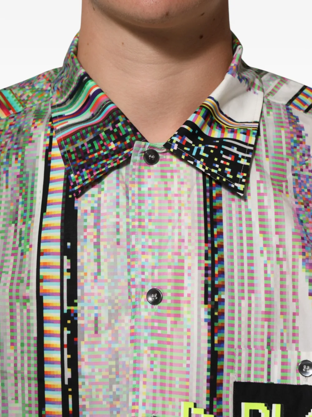 Dolce & Gabbana Overhemd met print Zwart