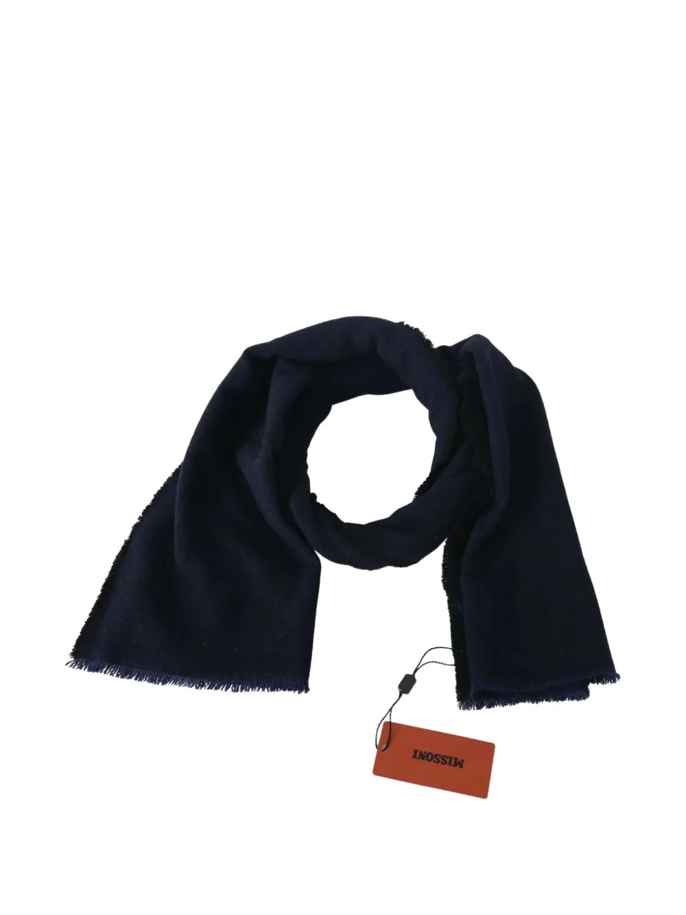 Missoni Sjaal met franje Blauw