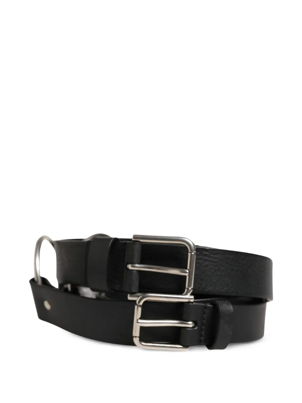 Dolce & Gabbana Riem met dubbele band Zwart