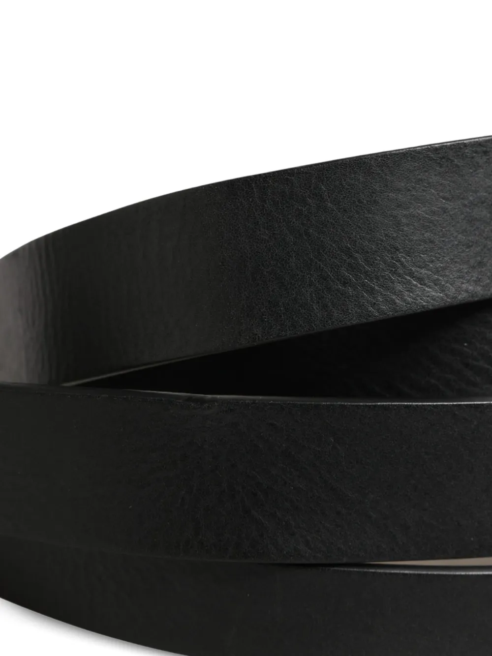 Dolce & Gabbana Leren riem Zwart