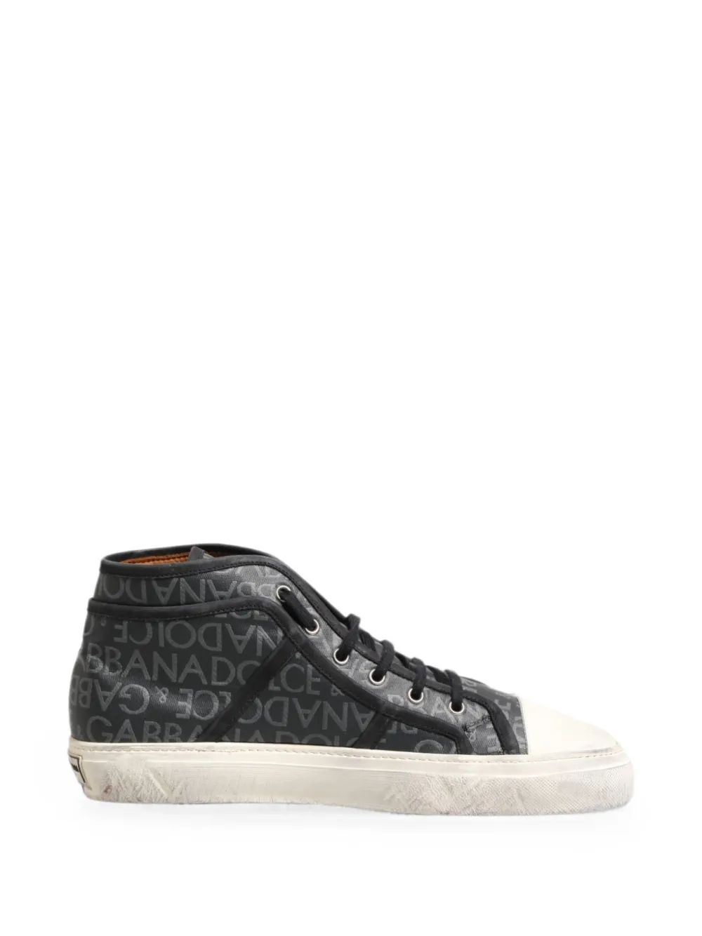 Dolce & Gabbana Sneakers con stampa - Nero