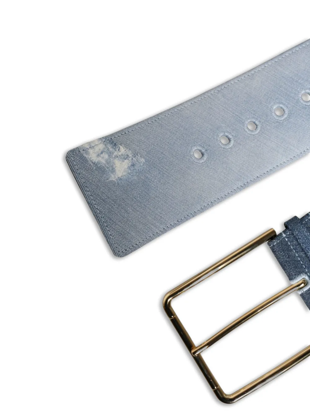Dolce & Gabbana Tweekleurige riem Blauw