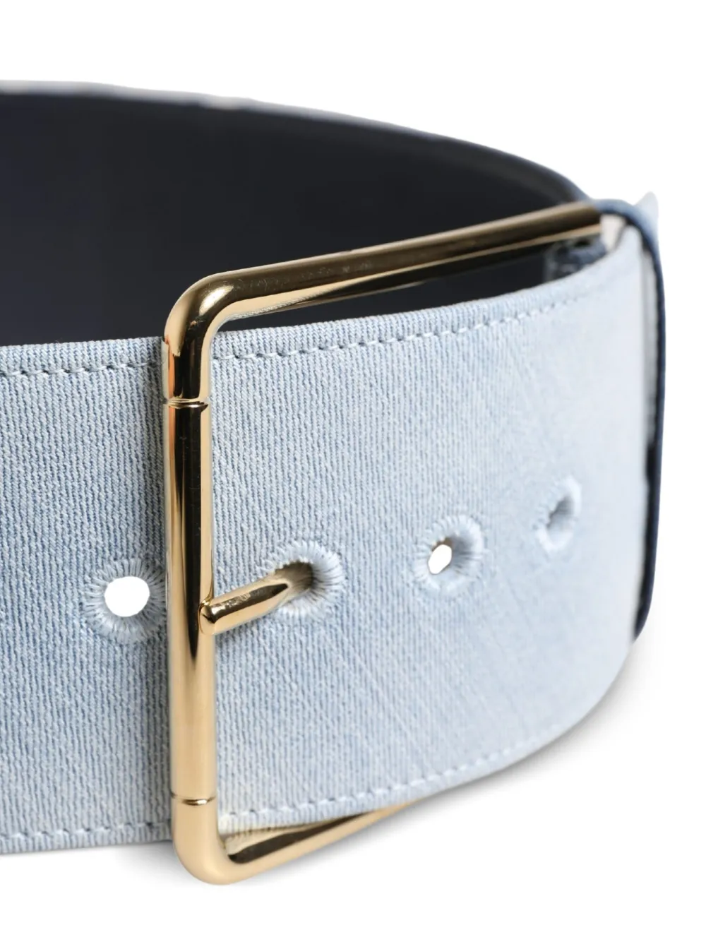 Dolce & Gabbana Tweekleurige riem Blauw