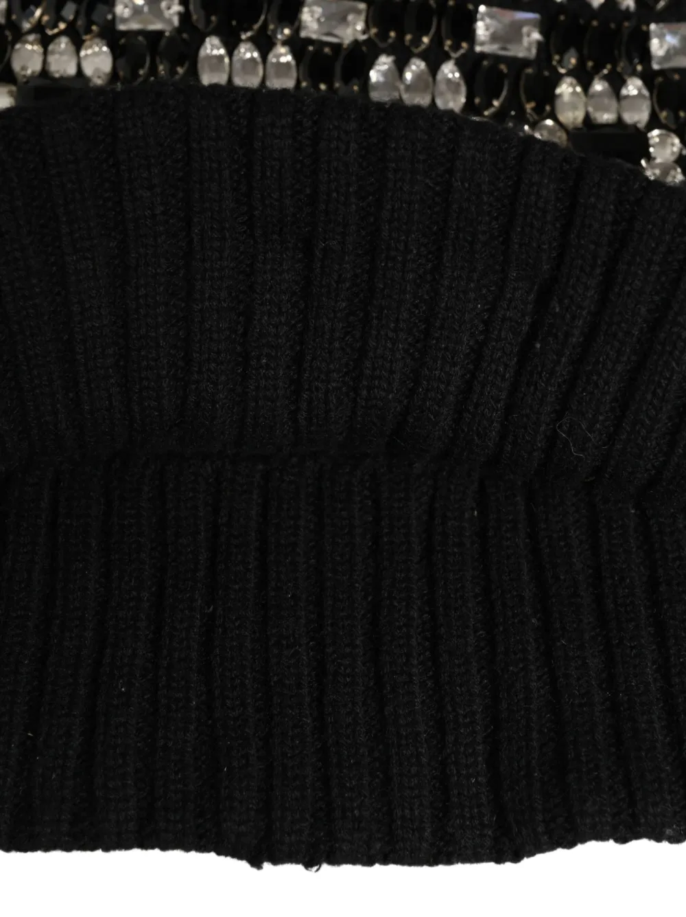 Dolce & Gabbana Bivakmuts met kristallen Zwart