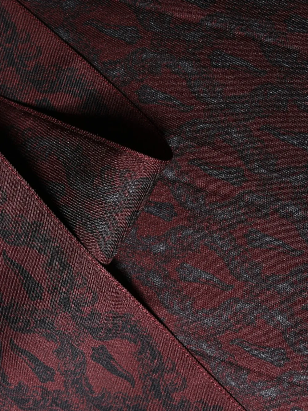 Dolce & Gabbana Sjaal met paisley-print Rood
