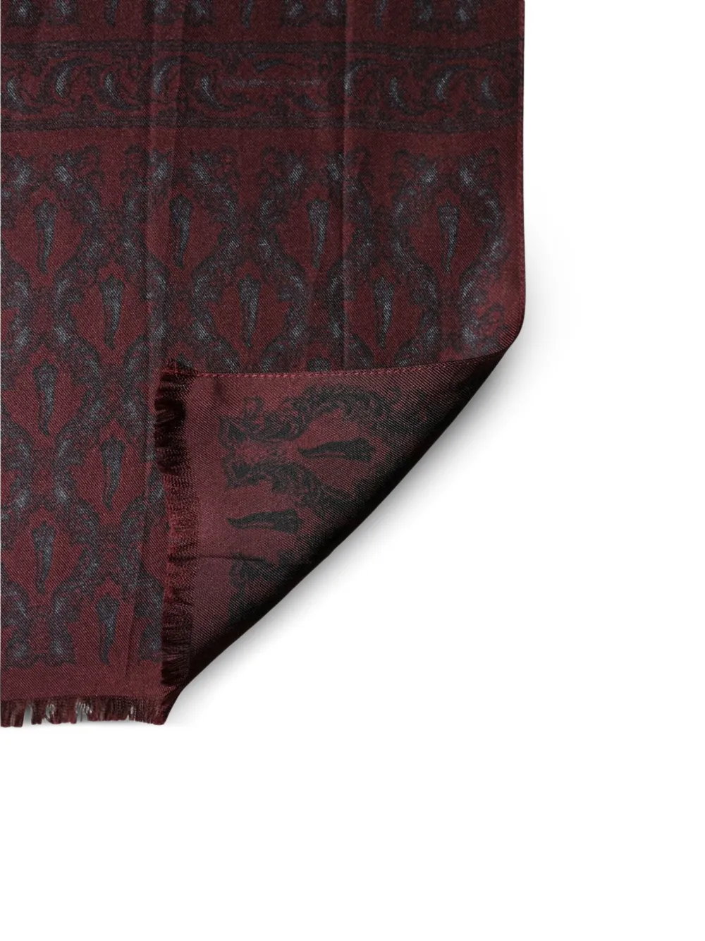 Dolce & Gabbana Sjaal met paisley-print Rood