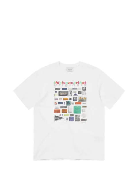 This Is Never That playera con estampado gráfico