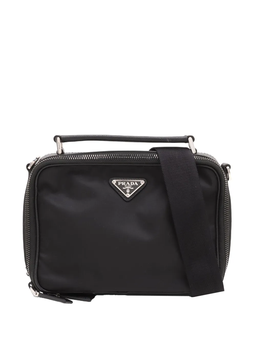 Prada Pre-Owned Borsa a tracolla Brique media 2013-2026 - Nero