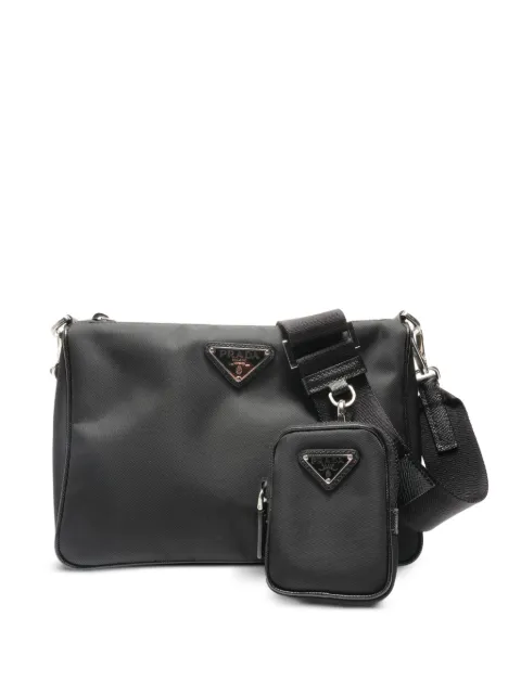 Prada Pre-Owned 2012-2016 Triangle logo plate shoulder bag
