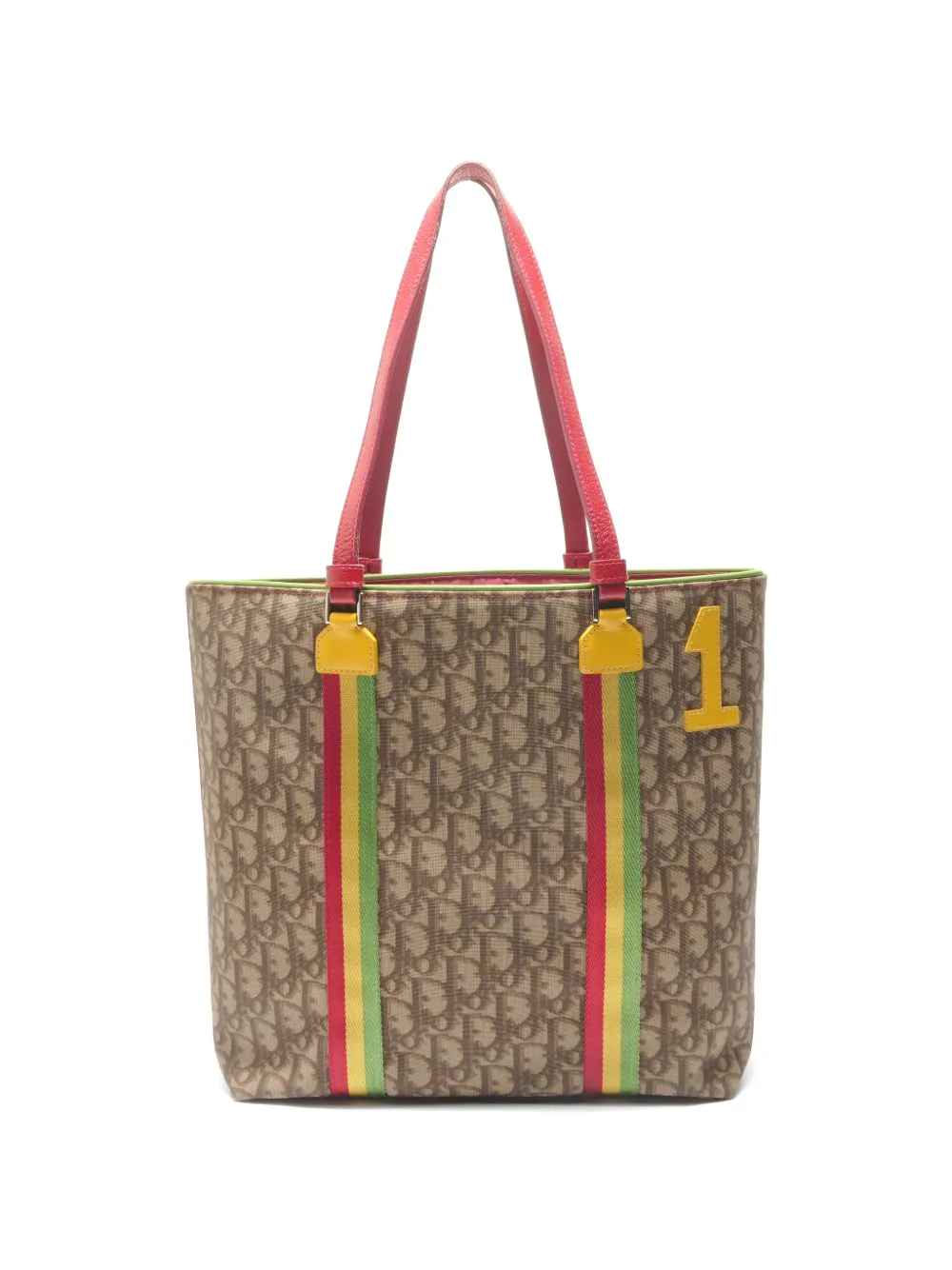 Christian Dior Pre-Owned 2004 Trotter Rasta tote bag - Neutrals