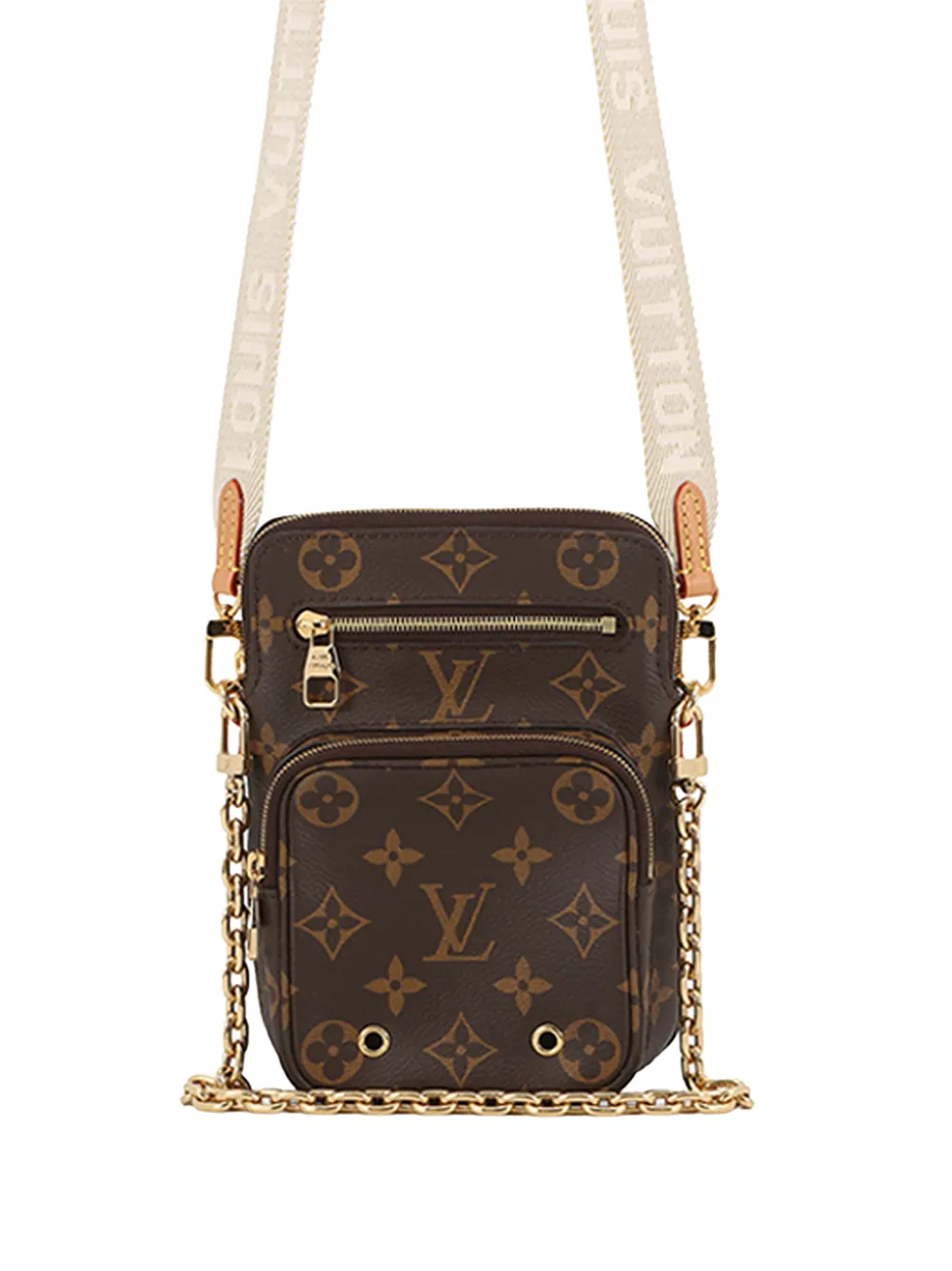 Louis Vuitton Pre-Owned 2021-2025 Monogram Utility Handytasche - Braun