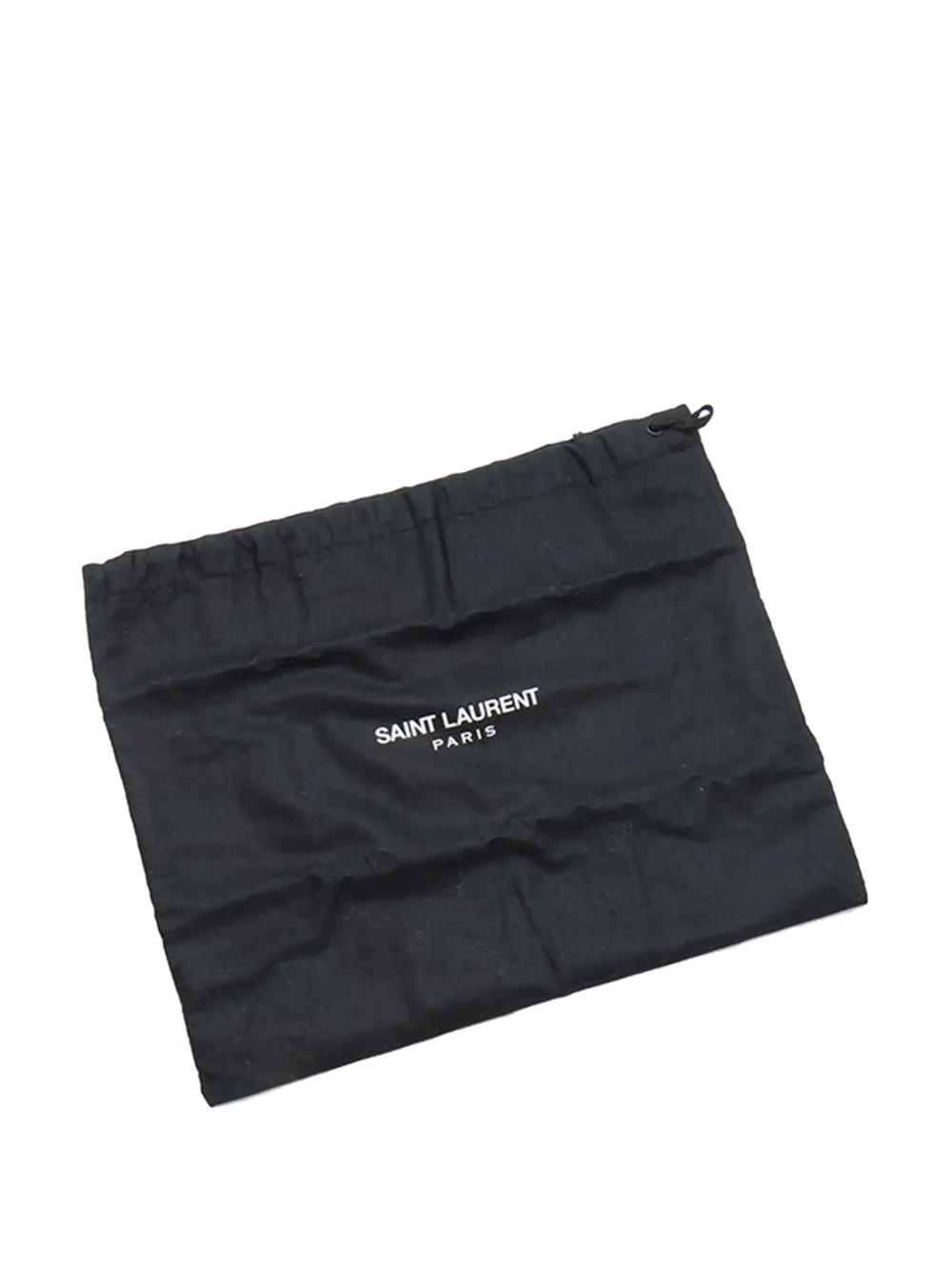  Saint Laurent Pre-owned 2013-2026 Baby Chevron Calfskin Monogram Classic Chain Bag Crossbody Bag - Jaune 