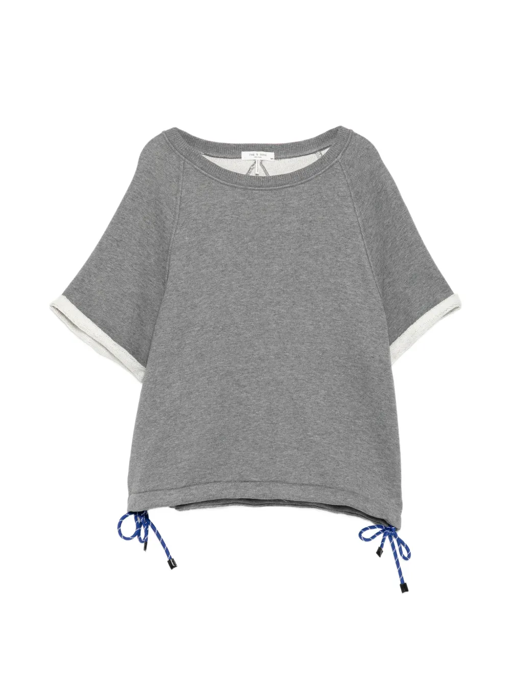rag & bone T-shirt con coulisse - Grigio