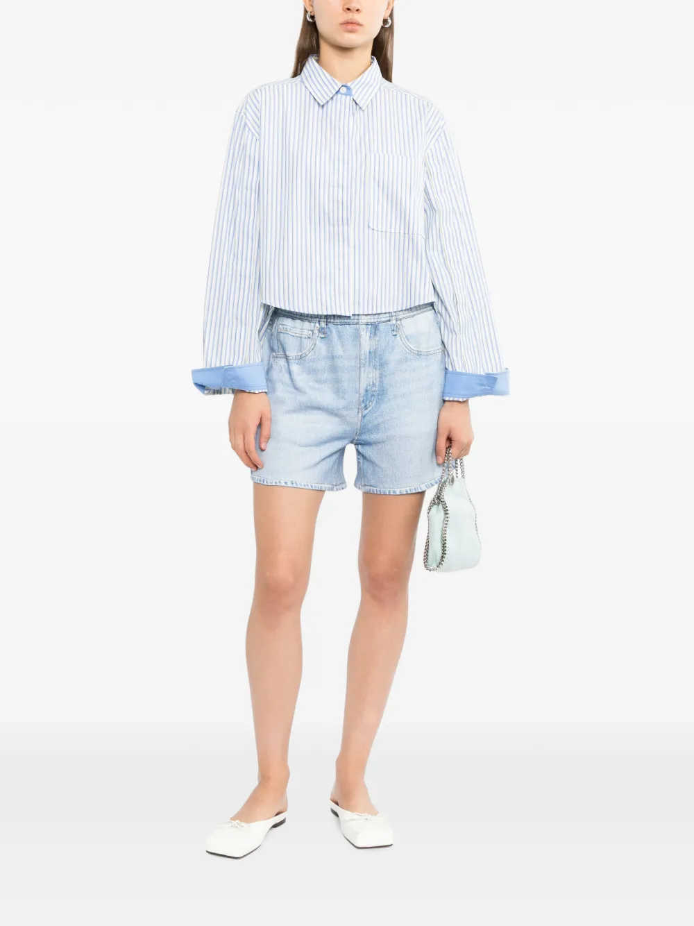 rag & bone Miramar wandelshorts Blauw