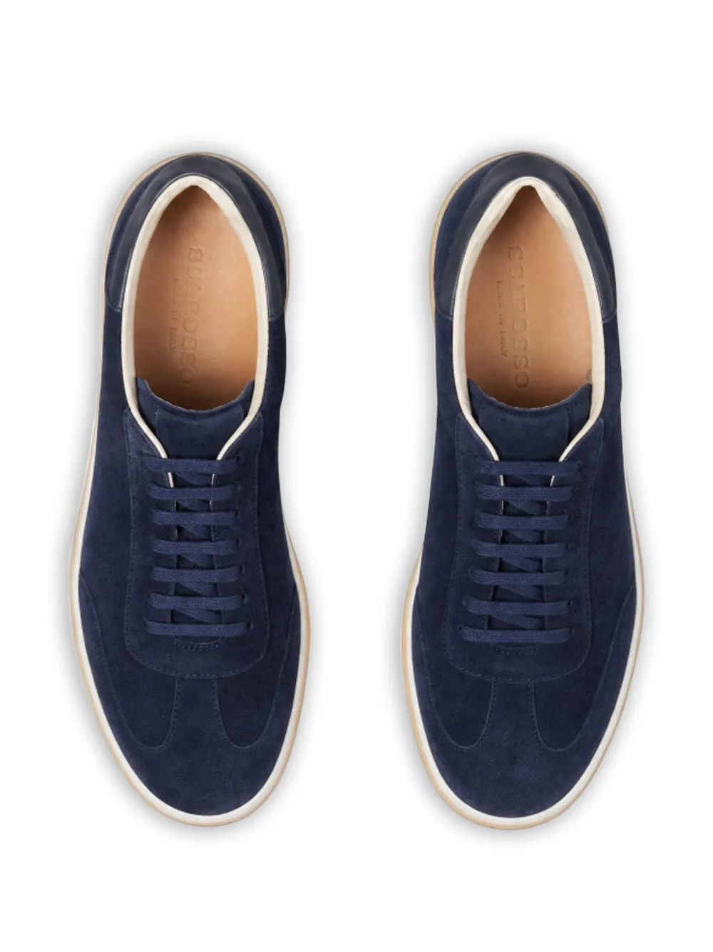 Scarosso Mattia suede sneakers Blauw
