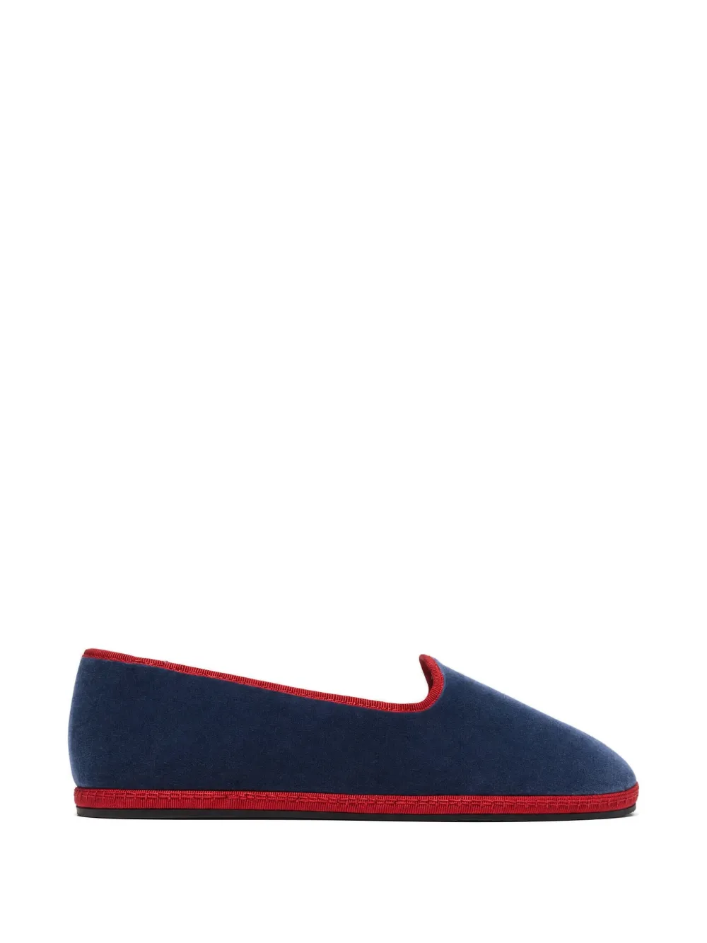 Scarosso William IV velvet slippers - Blu