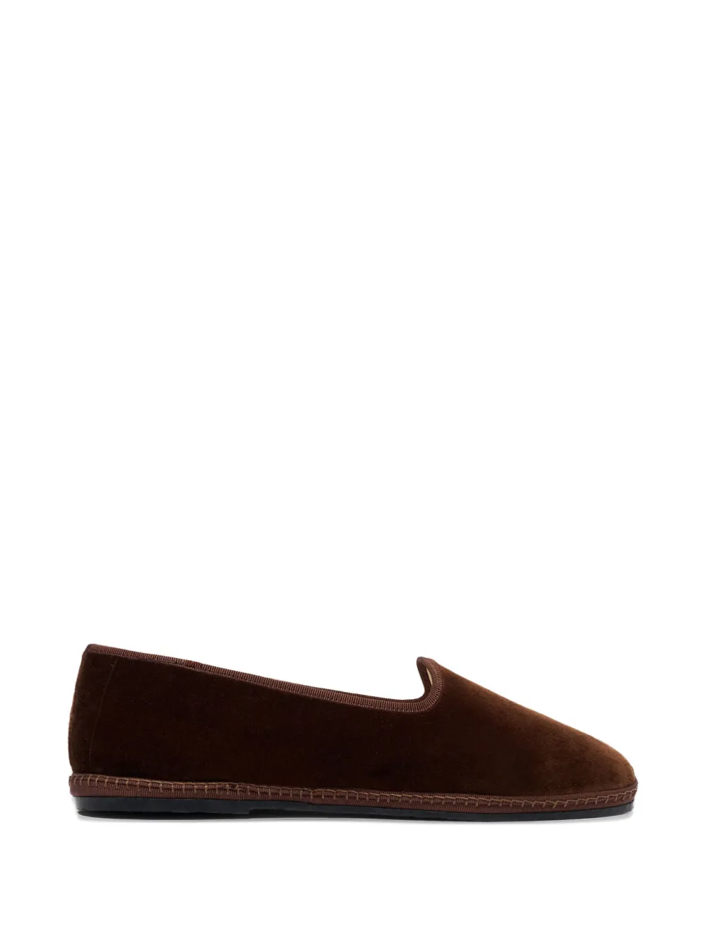 Scarosso William IV velvet slippers - Marrone