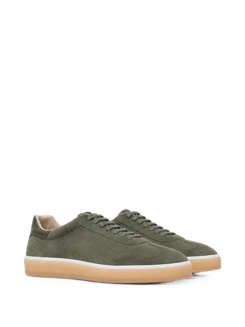Scarosso Mattia suede sneakers Groen