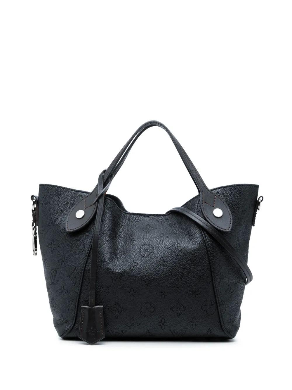 Louis Vuitton Pre-Owned 2019 Monogram Mahina Hina PM satchel - Blu