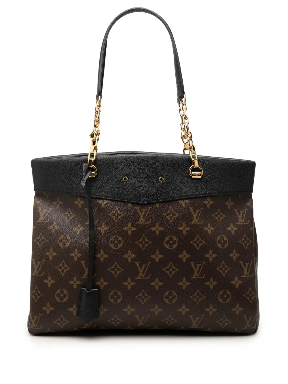 Louis Vuitton Pre-Owned Borsa shopper Pallas con monogramma 2015 - Nero