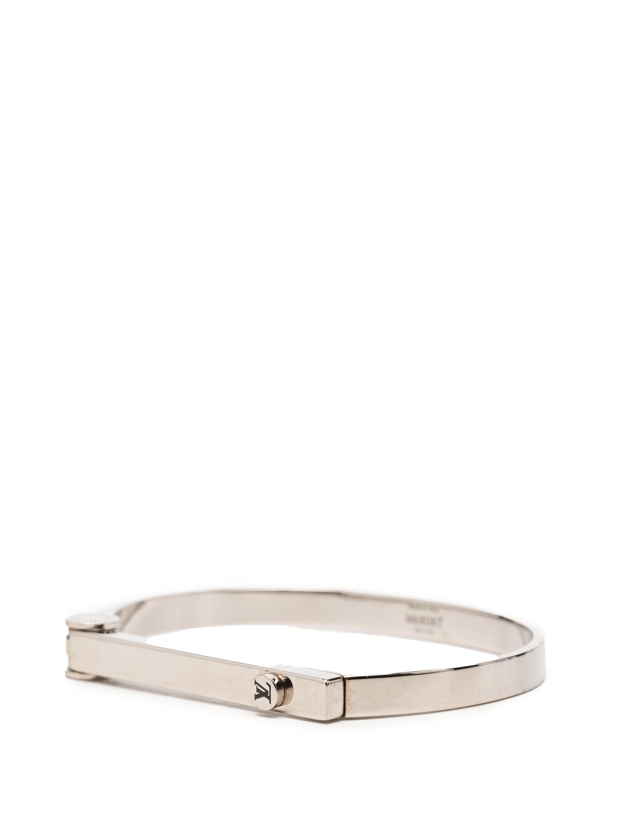 2015 Brass Hinge Lock Bangle costume bracelet — Image 4