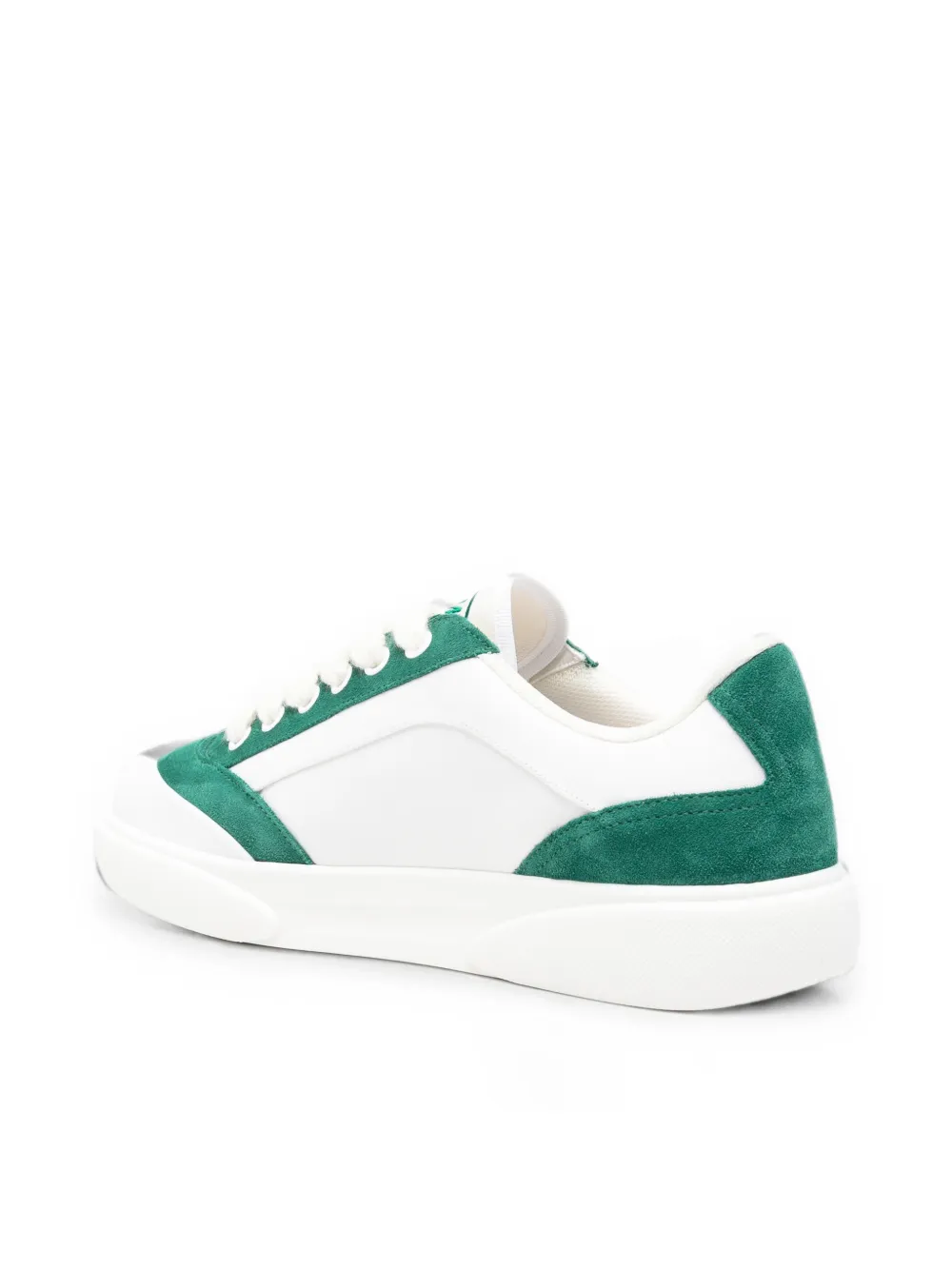 Casablanca Del Mar sneakers met suède vlak en logo-print Wit