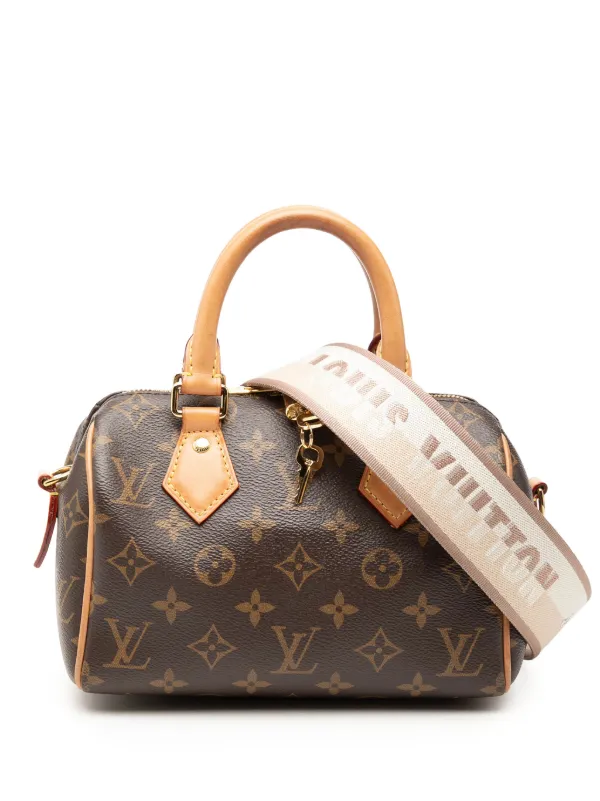 Louis Vuitton ボディバッグ ブラウン Louis Vuitton Pre-Owned 2010-2026 Monogram Speedy Bandouliere 20