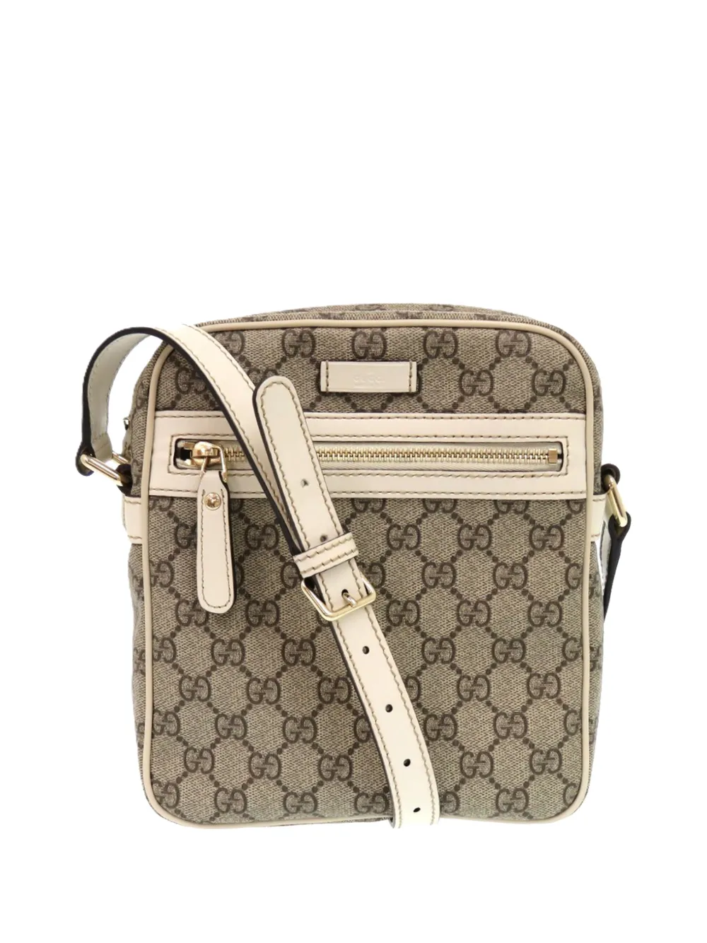 Gucci Pre-Owned 2000-2015 GG Supreme crossbody bag - White